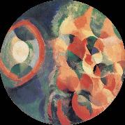 Delaunay, Robert Cyclotron-s shape Sun and Moon oil